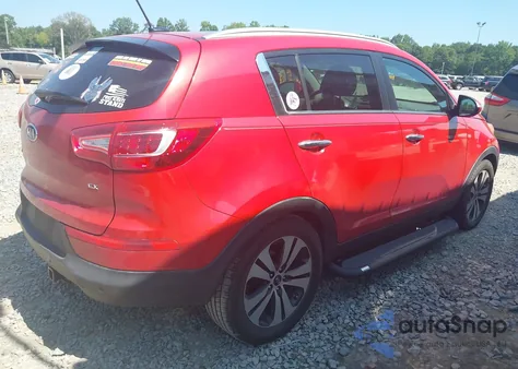 2011 Kia Sportage Ex из США, поврежденный, VIN KNDPC3A24B7029258